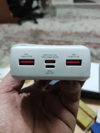 پاوربانک بروفون مدل 56 ظرفیت 20000 میلی‌ آمپر ساعت