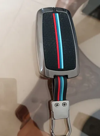 قاب ریموت و جاسوییچی خودرو چیکال مدل فلزی کد P-912 مناسب برای دنا