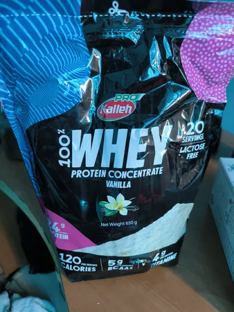 پودر پروتئین وی با طعم وانیل کاله پرو - 650 گرم