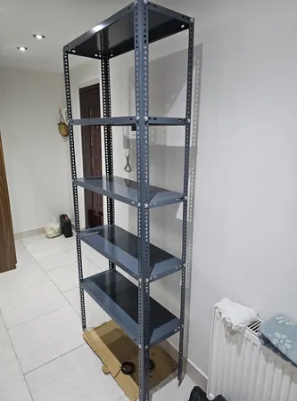 قفسه مدل پیچی 5 طبقه سایز 80x30 سانتیمتر