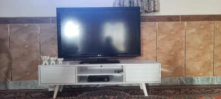 میز تلویزیون مبل مال مدل گلاس