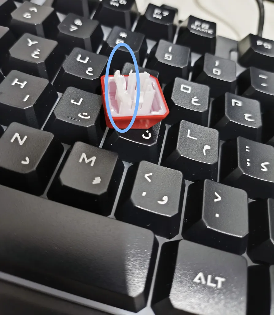 کیبورد مخصوص بازی بلادی مدل B135N