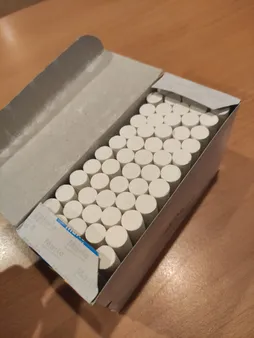 گچ رنگی مارو مدل X60 بسته 60 عددی