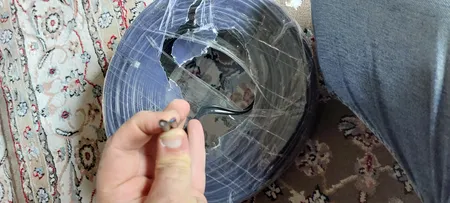 کابل RG59 ترکیبی مدل RG 0.7-96 طول 100 متر