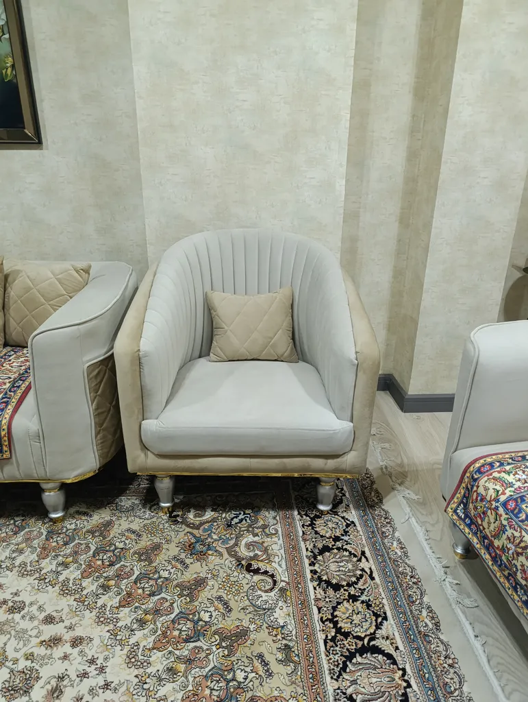 مبل هشت نفره مبل ایران استیل مدل روبرتو R02