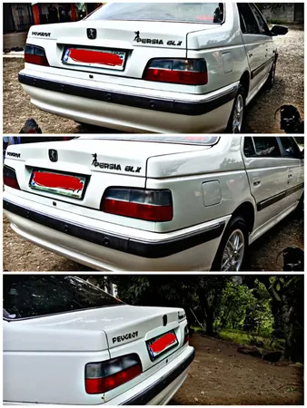 چراغ خطر عقب خودرو فن آوران مدل YM110 مناسب برای پژو پارس بسته دو عددی