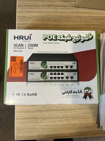 سوئیچ شبکه اچ ار یو ای مدل HR902-AF-82N
