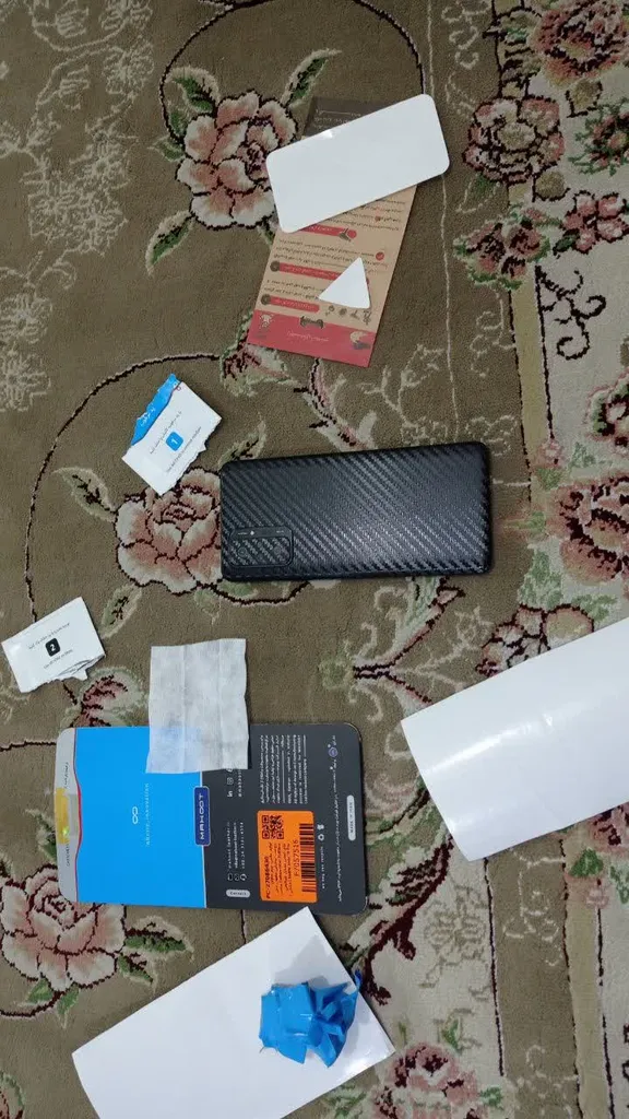 برچسب پوششی ماهوت مدل Carbon-Fiber-FullSkin مناسب برای گوشی موبایل شیایومی Redmi Note 10 Pro