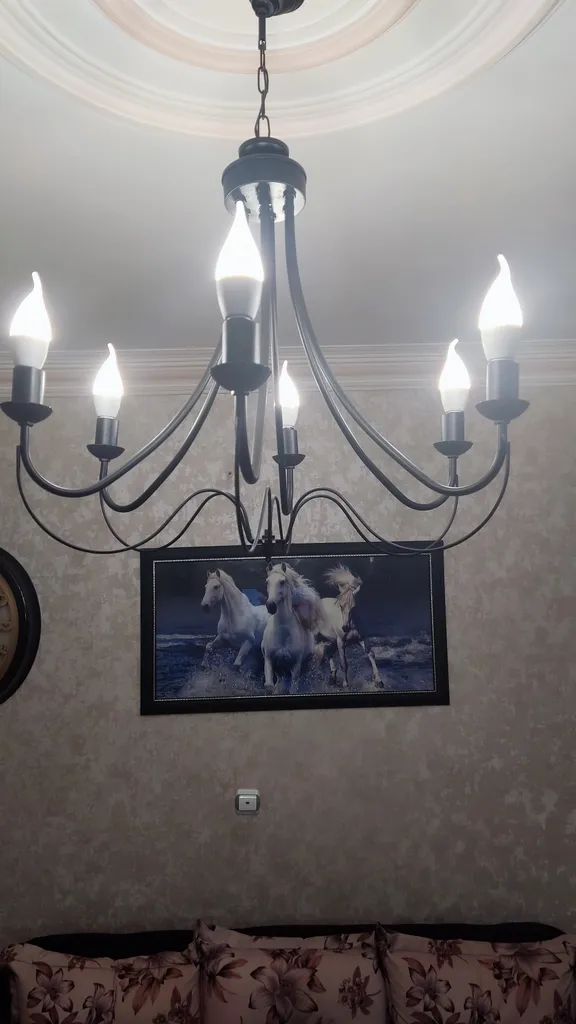 لوستر رایکا شش شعله کد HR21