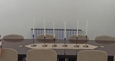 جاشمعی مدل DE-NZ191 طرح مارپیچ ساده مجموعه 3 عددی