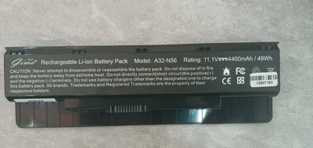 باتری 6 سلولی مناسب برای لپ تاپ ایسوس N56 N46