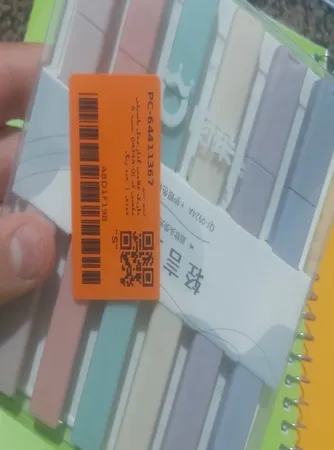 ماژیک علامت گذار مدل پاستلی مکعبی کد QJ-0924A بسته 6 عددی