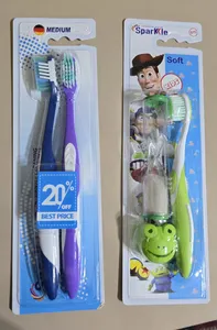 تجریه خرید مسواک اسپارکل مدل toy S9 با برس متوسط مجموعه 3 عددی