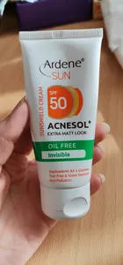 تجریه خرید کرم ضد آفتاب آردن سان مدل Invisible وزن 50 گرم