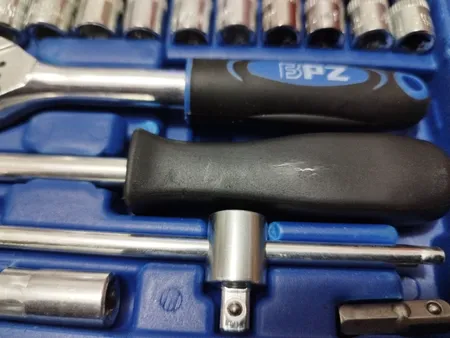 مجموعه 46 عددی آچار و سری بکس باس کد 46s