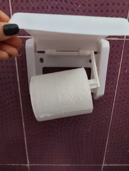 پایه دستمال توالت لیون مدل WC200