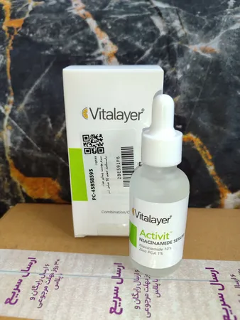 سرم آبرسان پوست ویتالیر مدل نیاسینامید مناسب برای پوست های دارای جوش حجم 30 میلی لیتر