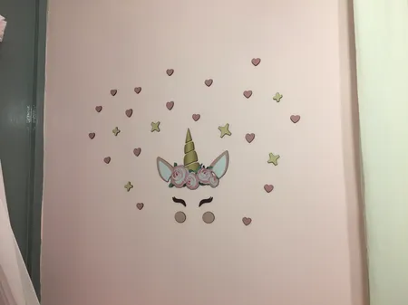 استیکر باروچین طرح unicorn