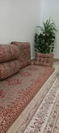 ست 7 تکه پشتی مدل شاه نشین کد 3004