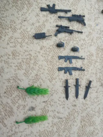 اسباب بازی جنگی طرح سرباز بسته 6 عددی