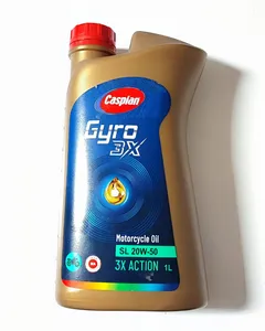 تجریه خرید روغن موتورسیکلت کاسپین مدل SL-20W-50 حجم 1 لیتر