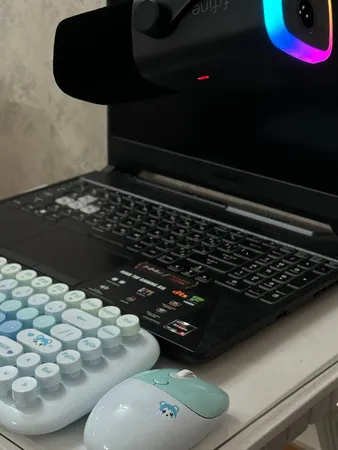 کیبورد و ماوس بی سیم مافی مدل candy fashion multicolor، سوییچ ممبران، Tenkeyless