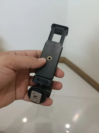 پایه نگهدارنده گوشی موبایل به دوربین عکاسی پلوز مدل PU-417