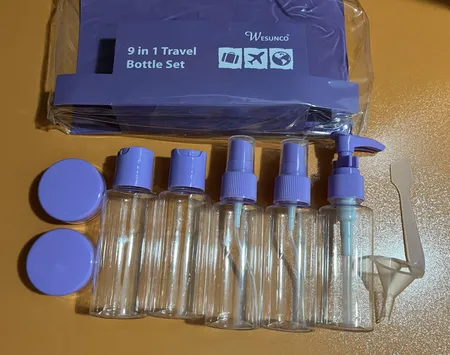 محفظه نگهداری کرم وسونکو مدل مسافرتی بسته 9 عددی