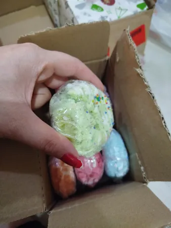 کوکتل پدیکور اور مدل دونات وزن 130 گرم بسته 6 عددی