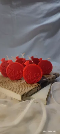 قالب شمع مدل انار شب یلدا