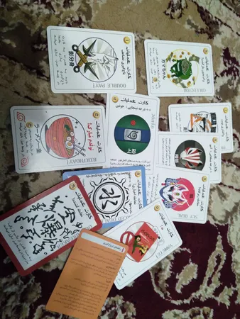 بازی فکری مانترا مدل مونوپولی دیل ناروتو Monopoly deal Naruto