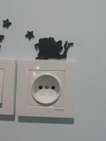 پریز برق محافظ دار دلند مدل آسا