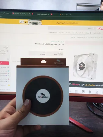 فن کیس دیویژن مدل BlackShark-W MOLEX