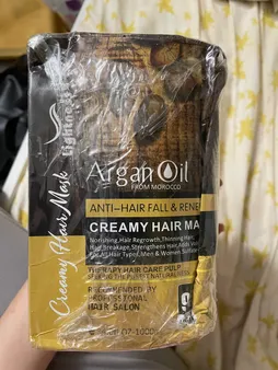 ماسک مو لایتنس مدل Argan oil حجم 1000 میلی لیتر