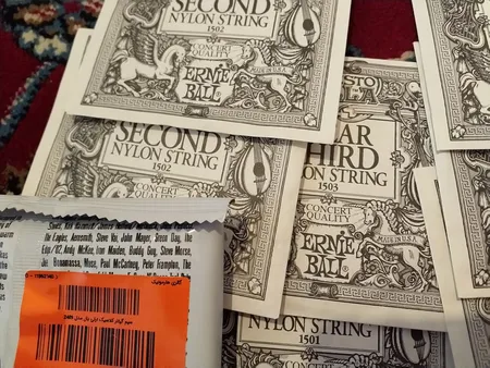 سیم گیتار کلاسیک ارنی بال مدل 2409