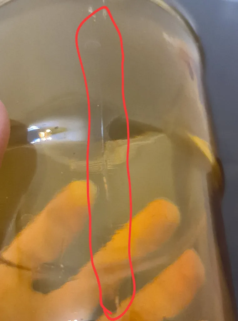 ماگ مدل شیشه ای چرمی