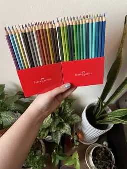 مداد رنگی 60 رنگ فابر کاستل مدل classic