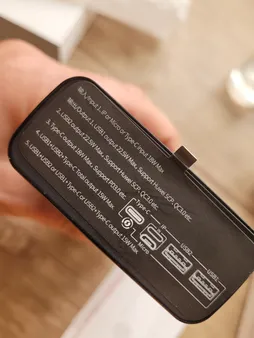 پاوربانک باسئوس مدل Adaman Metal ظرفیت 20000 میلی آمپر ساعت