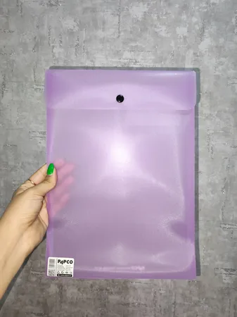 پوشه دکمه دار پاپکو مدل A4-117