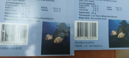 غذای مسافرتی ماهی مدل a7بسته 6عددی