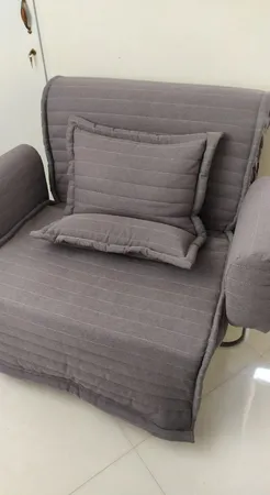 مبل تختخوابشو یک نفره مدل لِدا