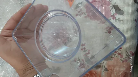 گلدان طرح آکواریوم کد ck106