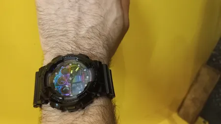 ساعت مچی عقربه‌ای مردانه کاسیو مدل GA-100RGB-1ADR