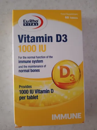 قرص ویتامین D3-1000 واحدی  بسته 60 عددی