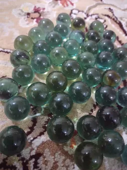 تیله مدل A45 رنگی بسته 45 عددی