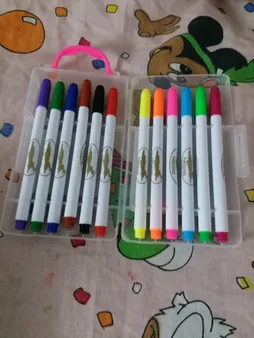 ماژیک رنگ آمیزی 12 رنگ هپو مدل rs کد 3030