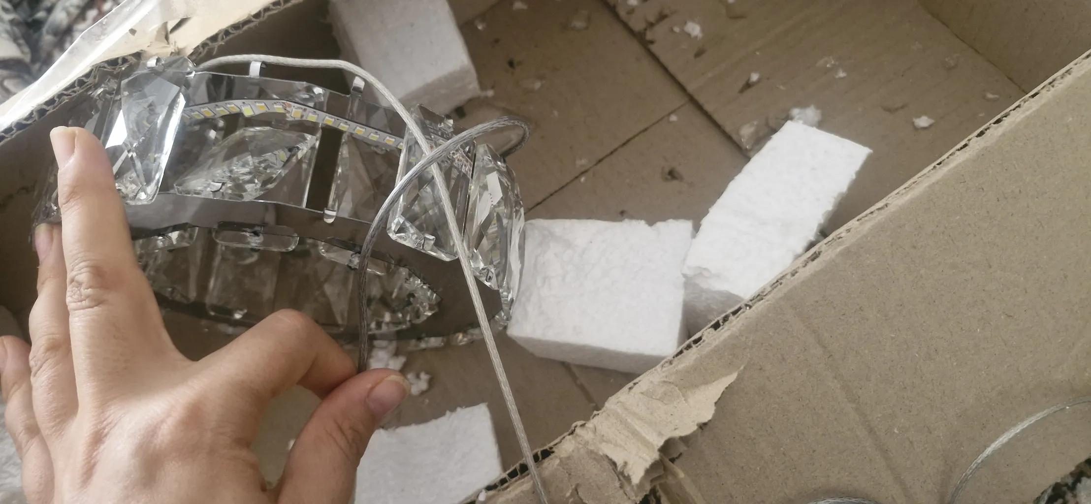 لوستر سقفی زادمهر مدرن مدل لاینر Clr20