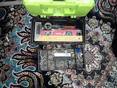 جعبه ابزار سوپر مدرن مدل دو طبقه