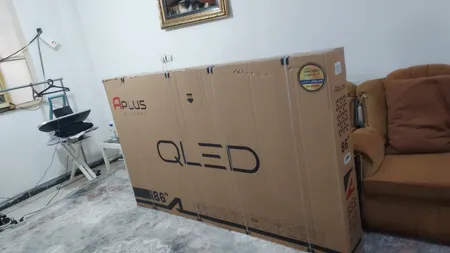 تلویزیون 86 اینچ کیو ال ای دی هوشمند آپلاس مدل TVQ86KA