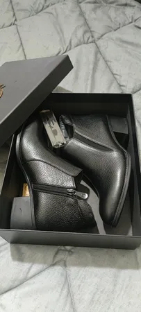 نیم بوت زنانه چرم عطارد مدل چرم طبیعی کد SH270